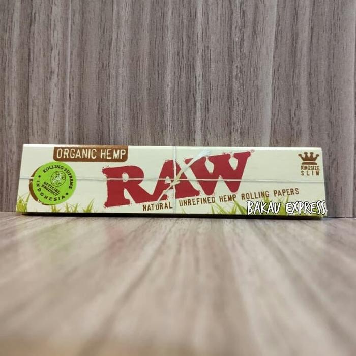 Gambar Raw Organic Paper King Size /110mm/Papir/Rolling Paper/Kertas Linting dari Bakau Express undefined Tokopedia