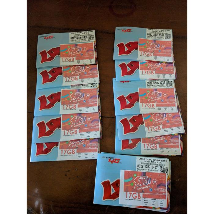 Jual Telkomsel Combo Sakti 17gb 25gb Unlimited Apps Kab Jepara Spanica Tokopedia