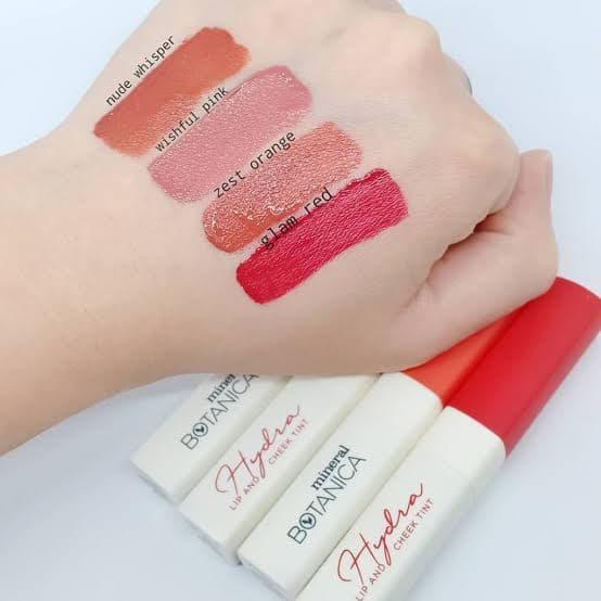 Gambar MINERAL BOTANICA Hydra Lip & Cheek Tint - Zets Orange dari jselectiv by JHON Putra Kosmetik undefined Tokopedia