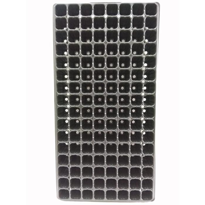 Gambar Tray Semai Isi 128 Lubang dari Agro Planet undefined Tokopedia