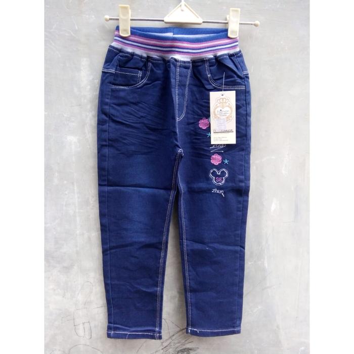 Gambar Celana panjang jeans Anak perempuan Umur 4, 5, 6, 7, 8, 9,10 Tahun - 5-6 Tahun dari zarkababyshop undefined Tokopedia