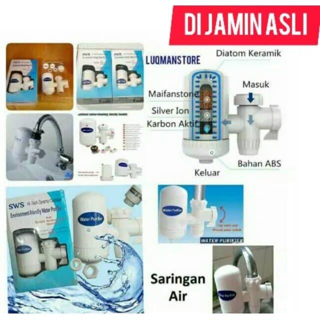 Gambar SK - 1 PC ORI 100% SWS Filter Air Purifier Keramik Hi Tech Cartridge dari SOLUSI KEBUTUHANMU undefined Tokopedia
