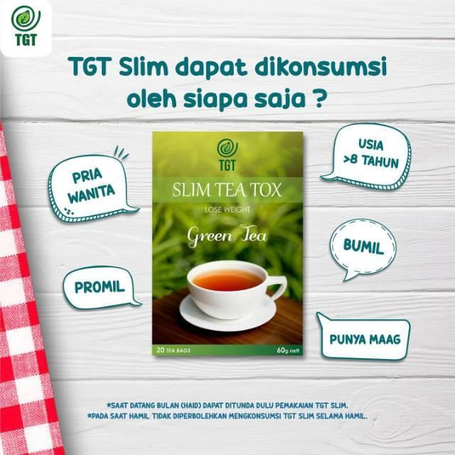 Gambar TGT SLIM TEA TOX Green Tea Slimming Detox Teh Pelangsing Diet Herbal - 1 pak dari unlimitlife undefined Tokopedia