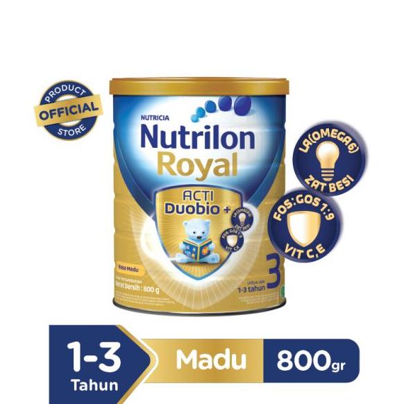 Gambar NUTRILON ROYAL 3 MADU/ VANILA KALENG 800gr - Madu dari HW Swalayan undefined Tokopedia