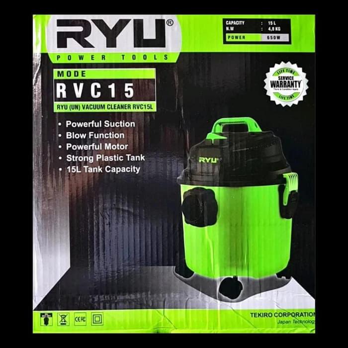 Gambar Vacuum Cleaner 3 In 1 RYU RVC 15 - Mesin Penyedot Debu RYU 15 Liter dari Perkakas and Friends undefined Tokopedia