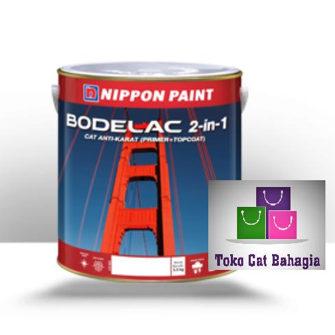 Jual Cat Besi Nippon Paint Bodelac 2 In 1 Anti Karat Hitam Gloss 1 Liter Jakarta Barat Toko Cat Bahagia 