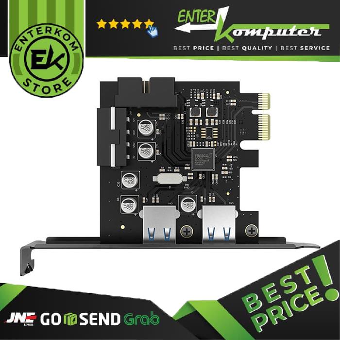 Gambar Orico PME-4U USB 3.0 4 Port PCI Express to USB 3.0 dari Enter Komputer Official undefined Tokopedia