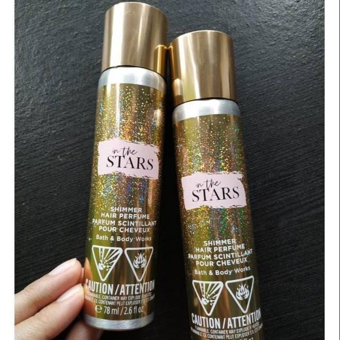 Bbw Bath And Body Works In The Stars Shimmer Hair Mist Perfume Limite