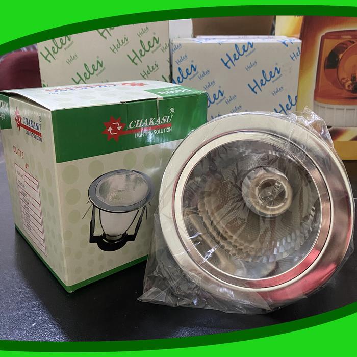 Gambar Kap Downlight 5" DL-778 Chakasu - Silver dari Vidi Surya Elektrik undefined Tokopedia