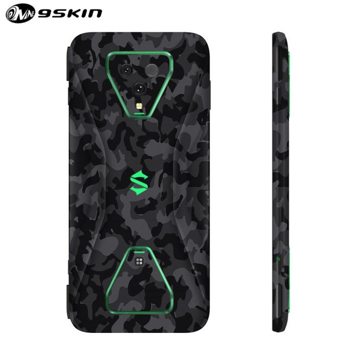Gambar Premium 9Skin Protector Xiaomi Black Shark 3 Pro - 3M Special Texture - Black Army dari PioPedia undefined Tokopedia