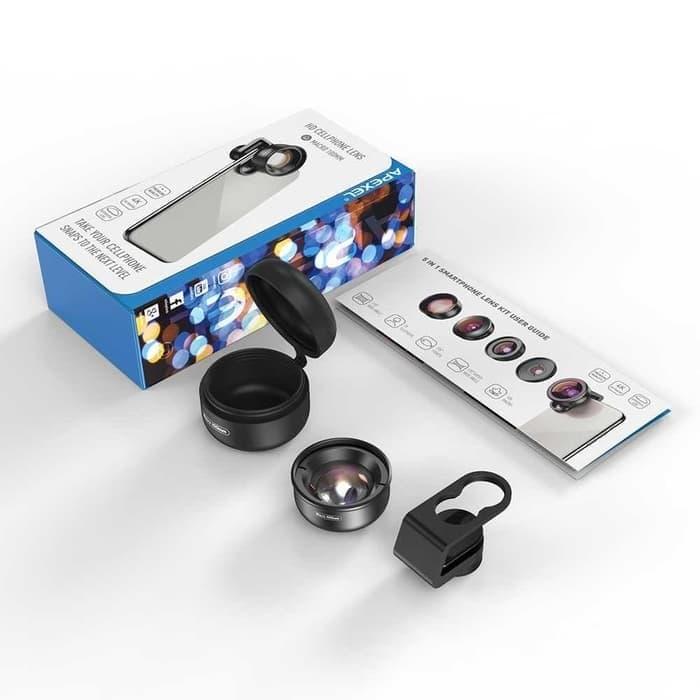 Gambar APEXEL Lensa Kamera Smartphone Clip 100MM Macro APL-HD5BM HD5BM dari RapiKemeja undefined Tokopedia