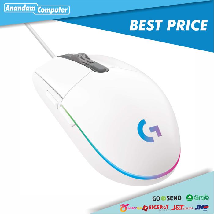 Gambar Logitech G102 V2 LIGHTSYNC RGB - 6 Button Gaming Mouse - Putih dari ANANDAM.ID undefined Tokopedia