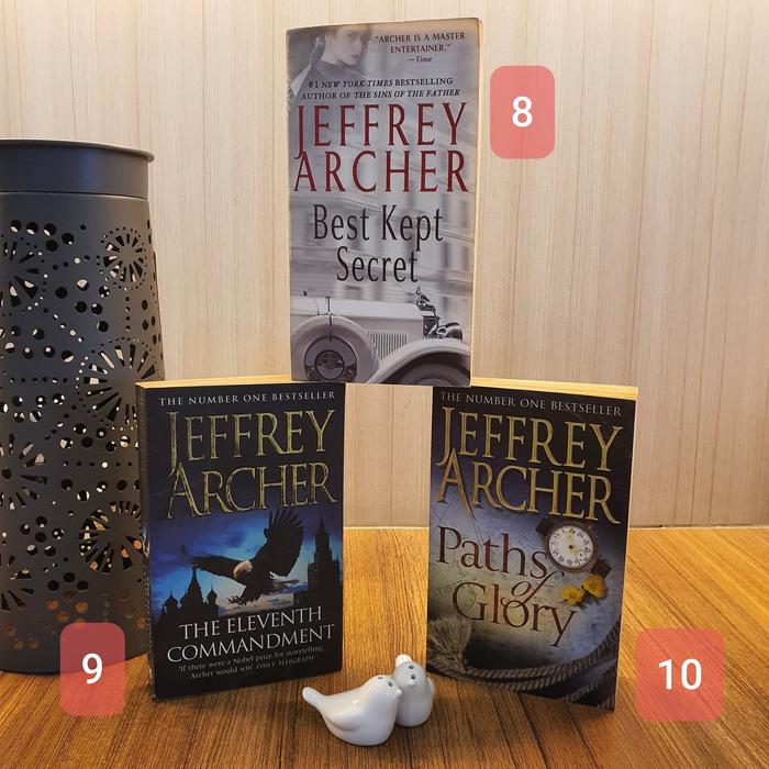 Gambar [Preloved] Jeffrey Archer Books - Pilih 3 dari HappyLettuce undefined Tokopedia