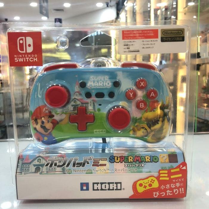 Jual switch hori mini pad controller mario n bowser Kota