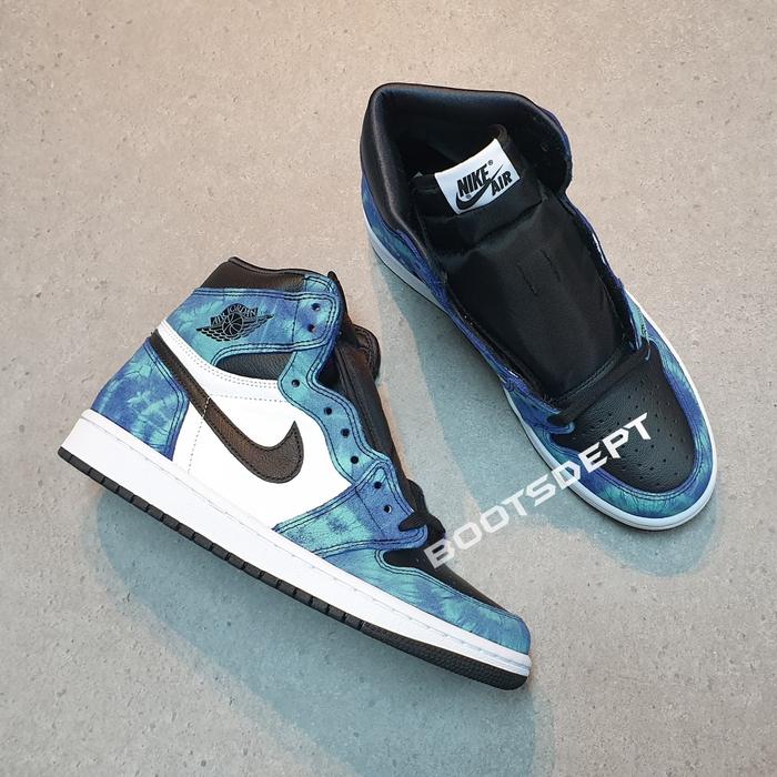 Jual Air Jordan Tie Dye Hi OG (100% Authentic) Kab