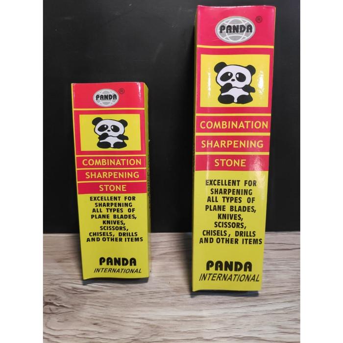 Gambar Batu Asah Penajam Pisau 6" 8" Panda Camel - Panda 6 inc dari Berlian Abadi Teknik undefined Tokopedia