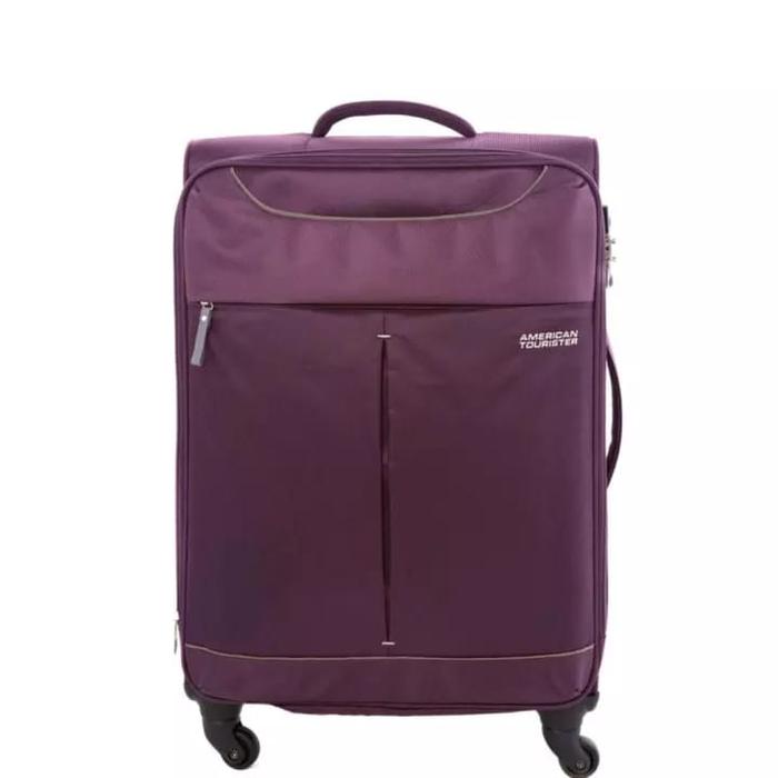Gambar American Tourister Sky Spinner koper Softcase Medium Size(68cm/26inch) - Purple dari travellock undefined Tokopedia