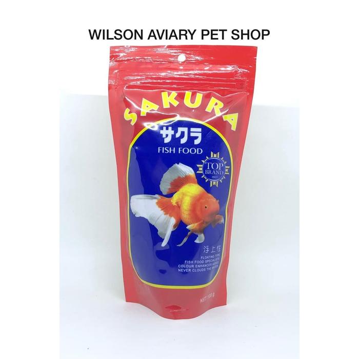 Gambar MAKANAN IKAN SAKURA PELLET 100 gram dari WILSON AVIARY PET SHOP undefined Tokopedia