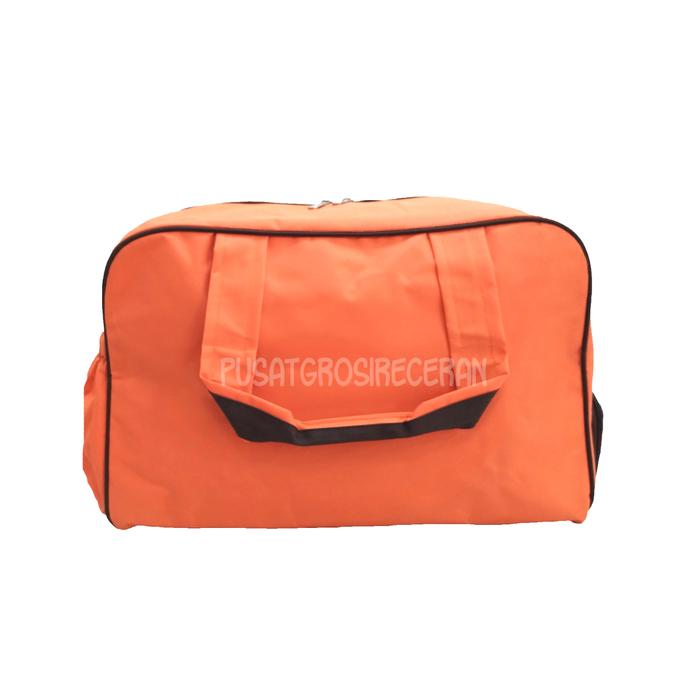 Gambar Sport Bag (Gym Bag) High Quality (10 pilihan warna) - ORANGE COKLAT dari Pusat Grosir Eceran undefined Tokopedia
