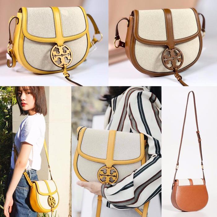 Tory burch miller online canvas quadrant phone crossbody