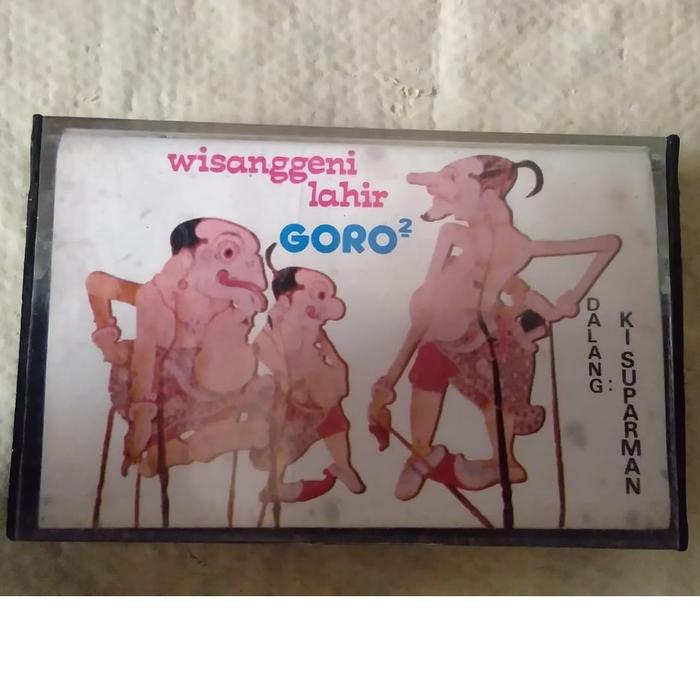 Gambar kaset wayang Goro goro wisanggeni lahir #jadul#koleksi dari lancar jaya langgeng undefined Tokopedia