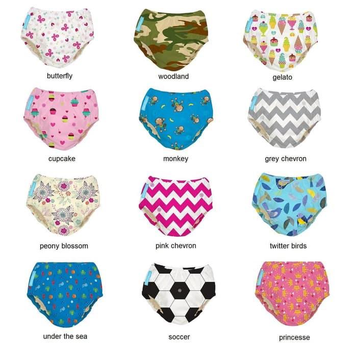 Gambar Charlie Banana 2in1 Swim Diaper & Training Pants - Popok Kain - M, Stars Blue dari Balonku Babyshop Udayana undefined Tokopedia