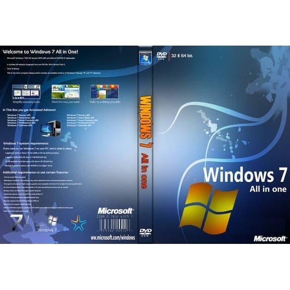 Gambar Windows 7 SP1 All in One for PC or Laptop dari Wildans Games undefined Tokopedia