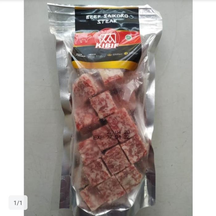 Gambar Kibif Beef Saikoro Steak 500gr dari MyHappinesShop Tk undefined Tokopedia