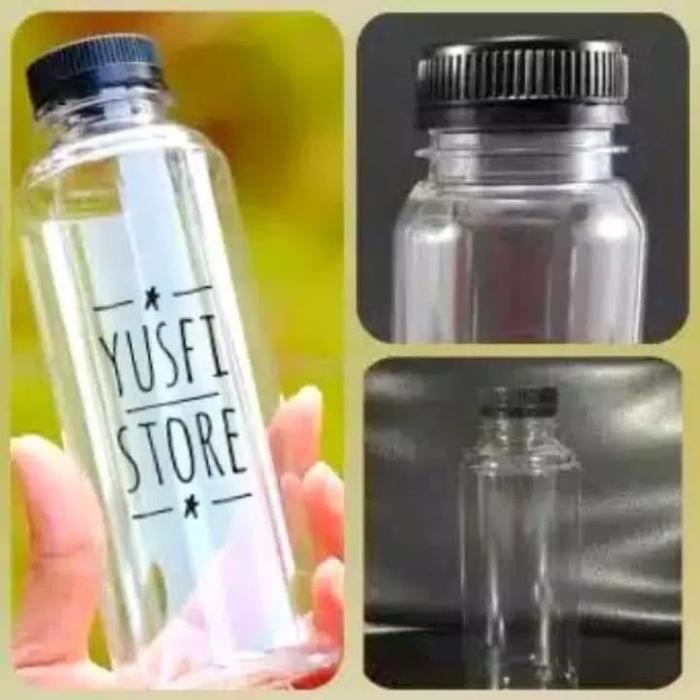 Gambar botol almond 250 ml botol plastik dari Yusfistore undefined Tokopedia