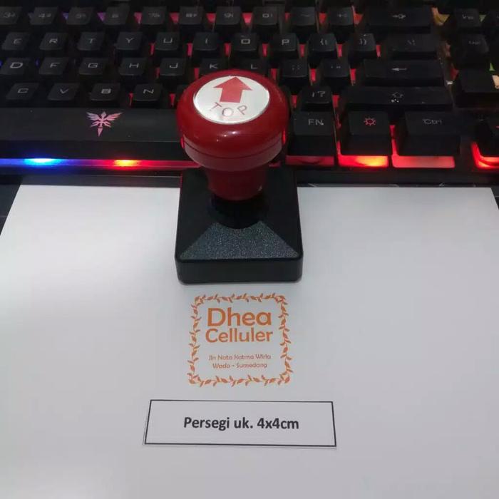 Gambar Stempel Murah, stemple Lunas, Stempel Toko, stempel flash - 40x40mm dari Acept Print undefined Tokopedia