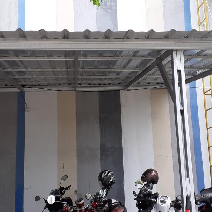 Gambar Kanopi Uk 5 x 4.5 meter pesanan Bapak Khusnul dari Vilar Aluminium undefined Tokopedia