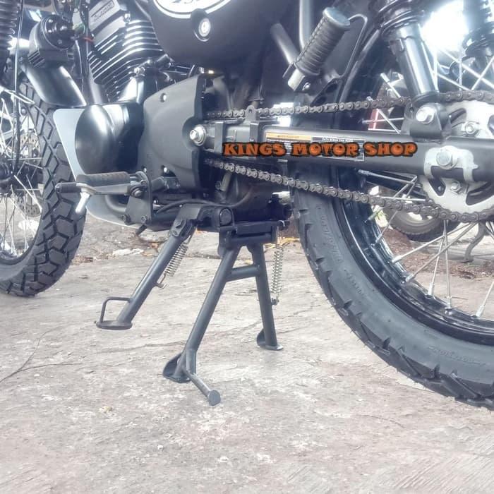 Gambar Standar Tengah / Jagang Tengah PNP Kawasaki W175 W 175 dari Kings Motor Shop undefined Tokopedia