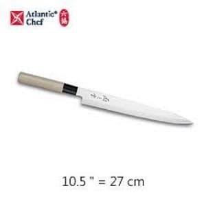 Gambar Sashimi Knife L27 cm Wooden Handle Atlantic Chef / Pisau Sushi dari NDSHoreca undefined Tokopedia