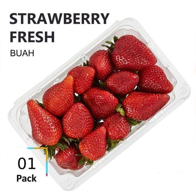 Gambar BUAH STRAWBERRY SEGAR [1 pack] dari Aneka Sayuran Segar undefined Tokopedia