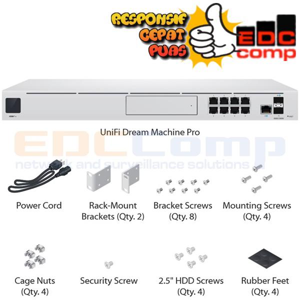 Gambar Ubiquiti UniFi Dream Machine Pro / UDMP / UDM PRO dari EDCComp undefined Tokopedia