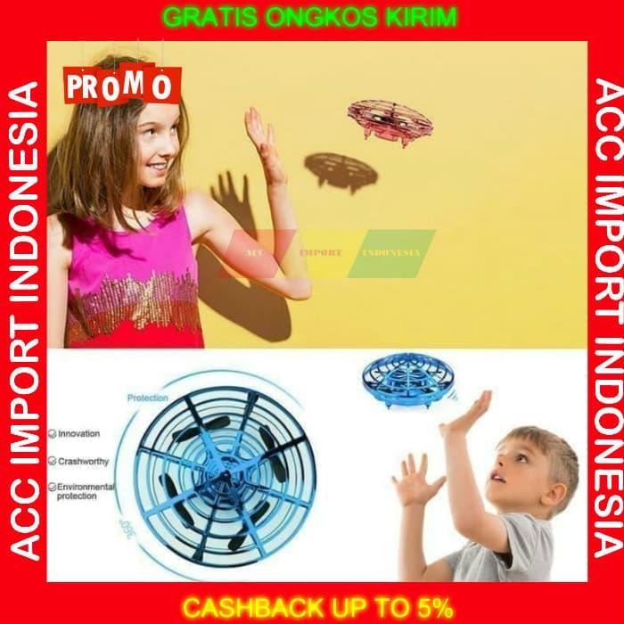 Gambar Mainan Anak Drone UFO Anti Tabrak Aman Penginderaan InfraRed Infra dari ACC Import Indonesia undefined Tokopedia