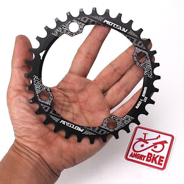 Jual MOTSUV Chainring Narrow Wide Single 32T BCD 104 Hitam Gear