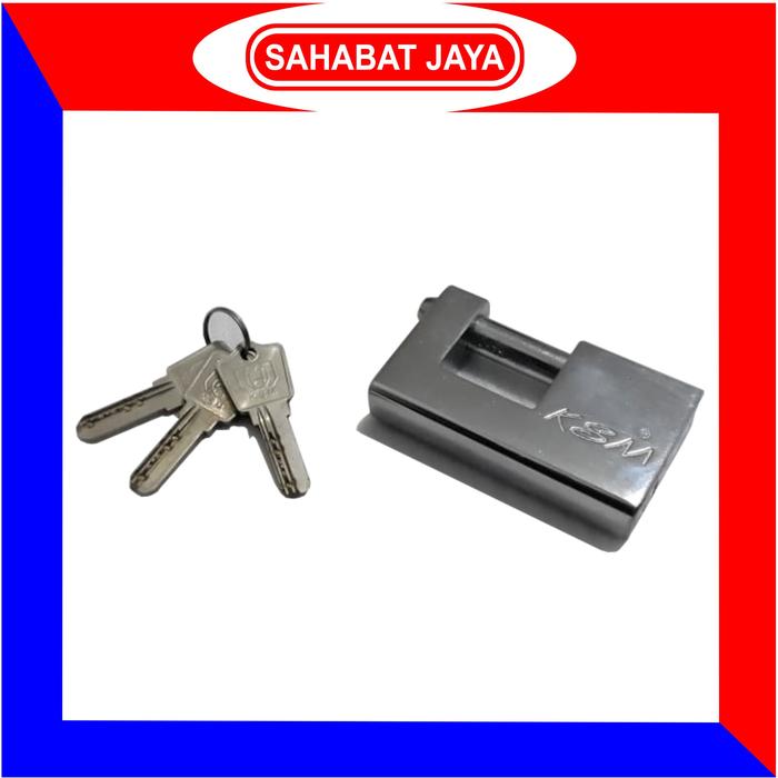 Gambar KUNCI GEMBOK KOTAK SORONG / SECURITY PADLOCK SERBAGUNA KUNCI SAMPING - KSM 85mm dari Sahabat Jaya Bangunan undefined Tokopedia