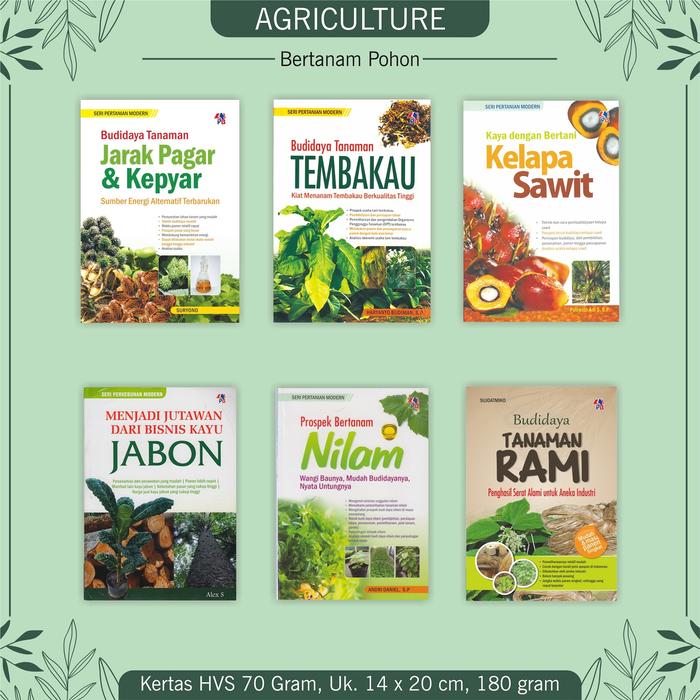 Gambar BUKU PERTANIAN BUDIDAYA JARAK PAGAR TEMBAKAU KELAPA SAWIT KAYU JABON / Pustaka Baru Press - PB - jarak pagar dari Pustaka Baru Press undefined Tokopedia