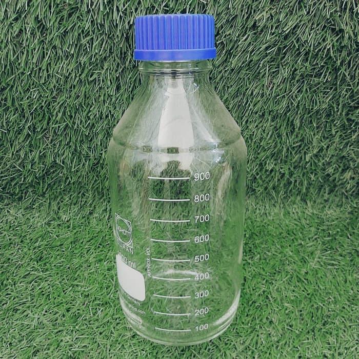 Gambar Laboratory Bottle/Botol laboratorium Cap. 1000 ml, Glass Clear, DURAN dari MUSTIKA GLASSWARE undefined Tokopedia