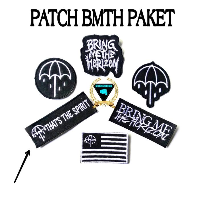 Gambar ekstra patch bmth paket bring me the horizon bordir emblem - THATHESPIRIT dari mybrandcmh undefined Tokopedia