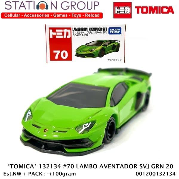 Jual Tomica 132134 70 Lambo Aventador Svj Green Diecast Kota Samarinda Station Group Tokopedia