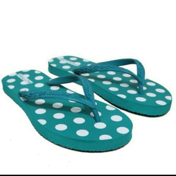 Gambar Sandal polkadot swallow dari Toko Ungu marakash undefined Tokopedia