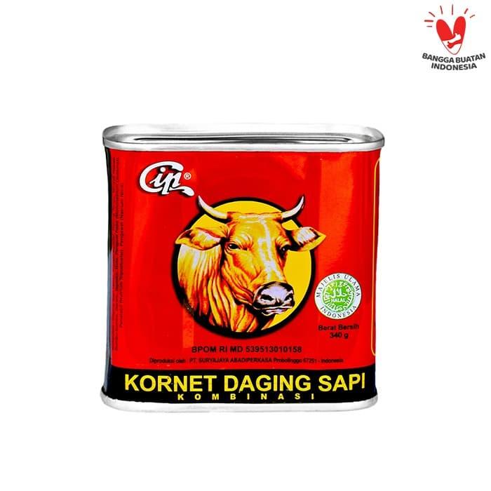 Gambar CIP Kornet Daging Sapi / Corned Beef 340g dari Cip Official Store undefined Tokopedia