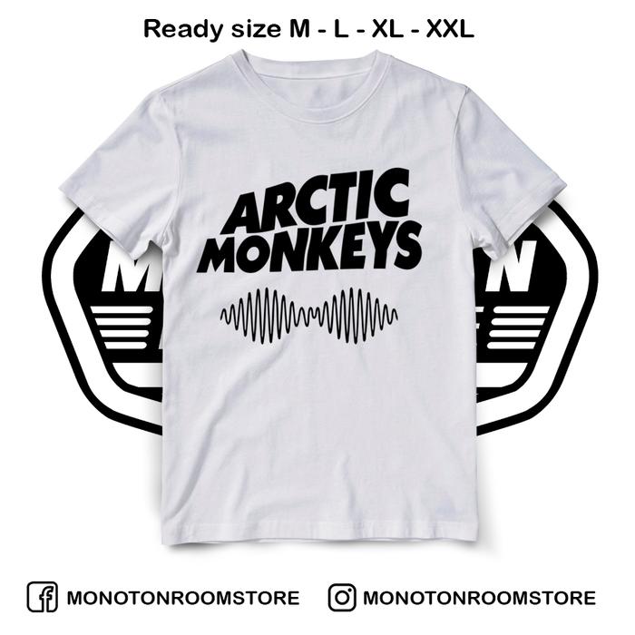 Gambar KAOS BAND - ARCTIC MONKEYS - SUCK IT AND SEE LOGO - Putih, M dari MONOTON ROOMSTORE undefined Tokopedia