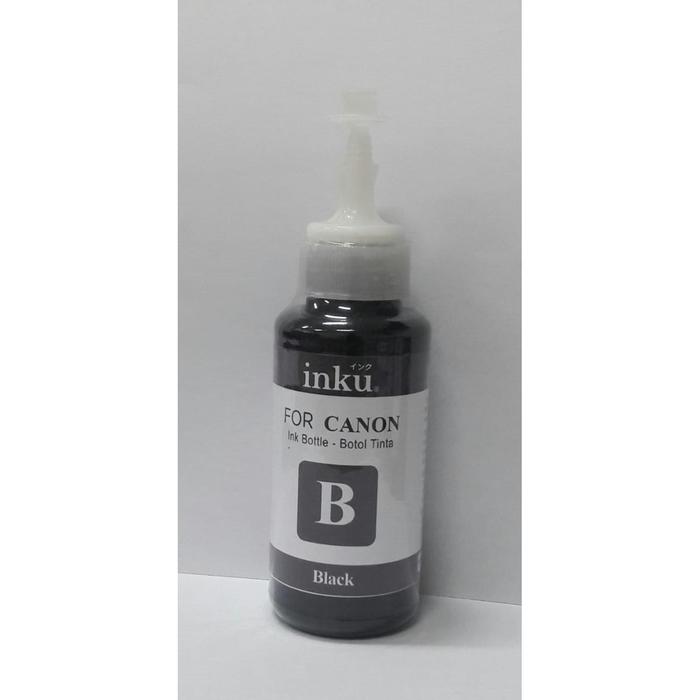 Gambar INKU TINTAKU Tinta Refill Dye Ink 80ml untuk Canon IP2770 MP237 MP287 IX6560 E410 Ts207 Ts307 G1000 G1010 G2000 G2010 G3000 G3010 G4000 G4010 & Printer Canon Lainnya Warna Hitam, Magenta, Biru & Kuning. - Hitam dari Inku tintaku undefined Tokopedia