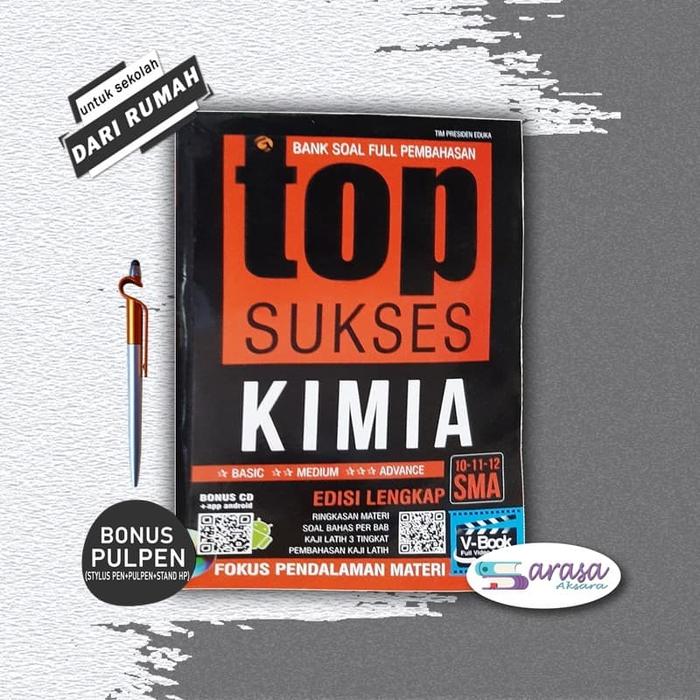 Jual Buku Pelajaran Top Sukses Kimia Sma 10 11 12 Bank Soal Full Pembahasan Kota Depok Sarasa Aksara Tokopedia