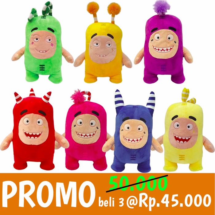 Gambar Boneka Oddbods - Per 3pc dari MyBearOnline undefined Tokopedia