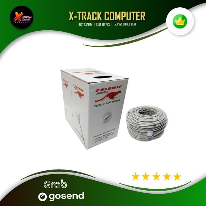Gambar Kabel Networking Jaringan CAT 5E Telebit Premium kabel LAN dari X-track undefined Tokopedia