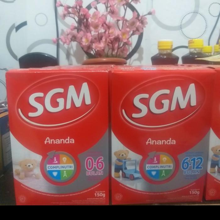 Gambar SGM ANANDA COMPLINUTRI SUSU BAYI USIA 0-6 BULAN 150 gram dari Wayanmaterial undefined Tokopedia